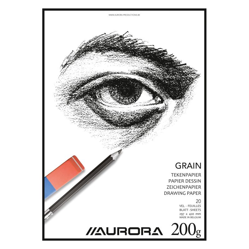 🎨 🖌 BLOC ECO DESSIN DIN a4 200 FEUILLES 125 GRS 