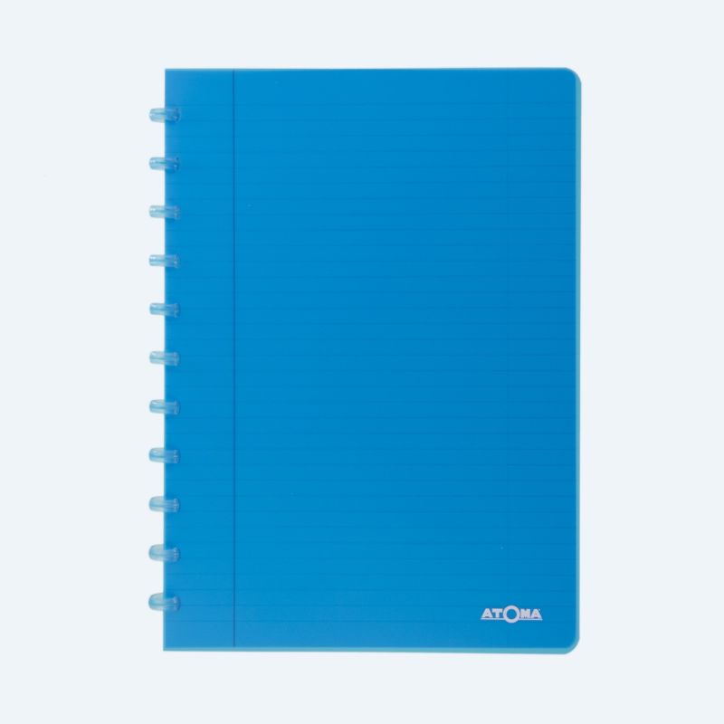 Cahier Atoma couverture plastique A4 quadrillé 4 x 8 mm 72 feuillets