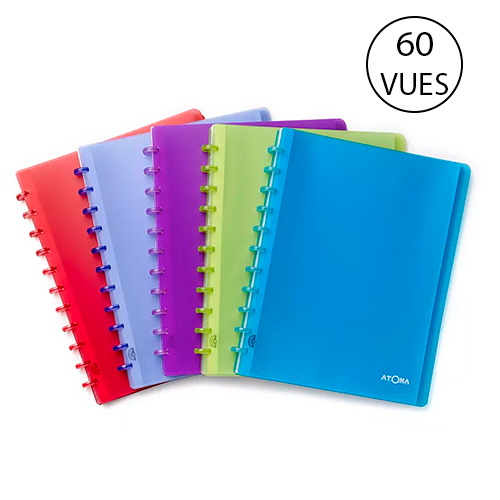 Farde de présentation ATOMA 60 vues - 30 pochettes