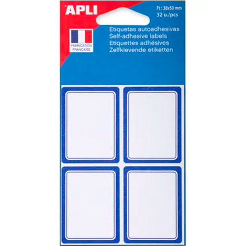 32 Etiquettes adhésives scolaires
