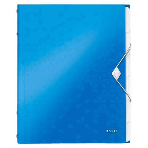 Trieur Leitz WOW - 6 touches - Bleu