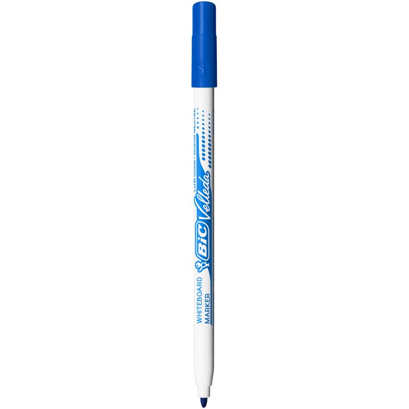 Marqueur Fins Bic pour tableau blanc pointe 2 mm - Bleu