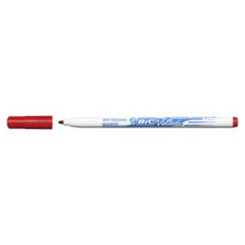 Marqueur Fins Bic pour tableau blanc pointe 2 mm - Rouge