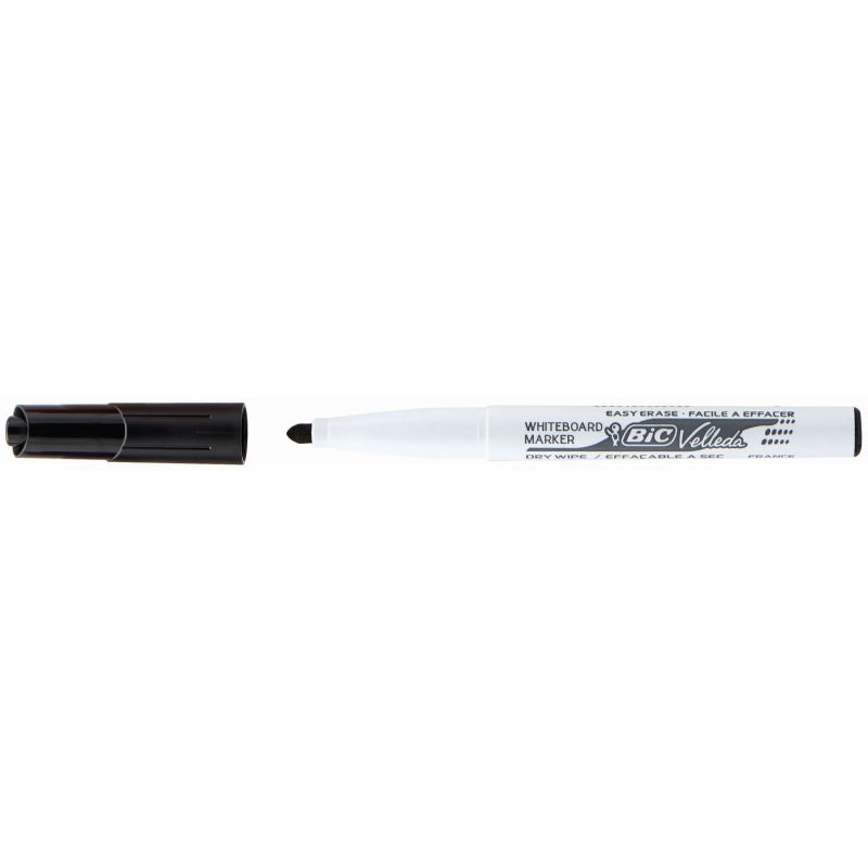 Marqueur Moyen Bic pour tableau blanc pointe 3 mm - Noir