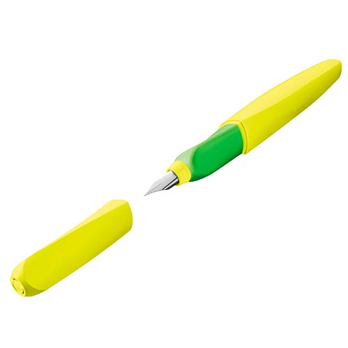Stylo plume Pelikan Twist - Jaune néon