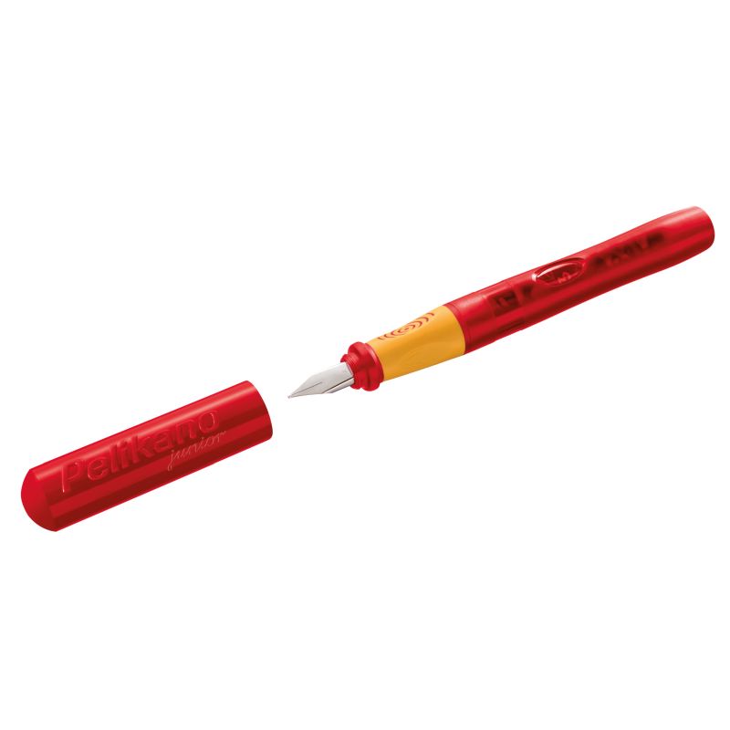 Stylo plume Pélikan junior gaucher - Rouge