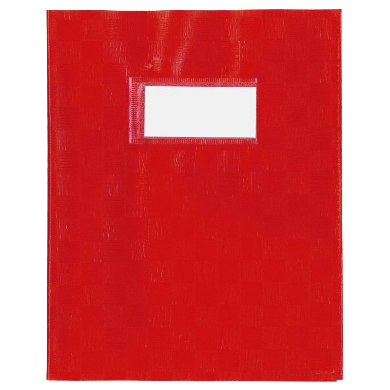 Couvre-cahier A5 - Rouge