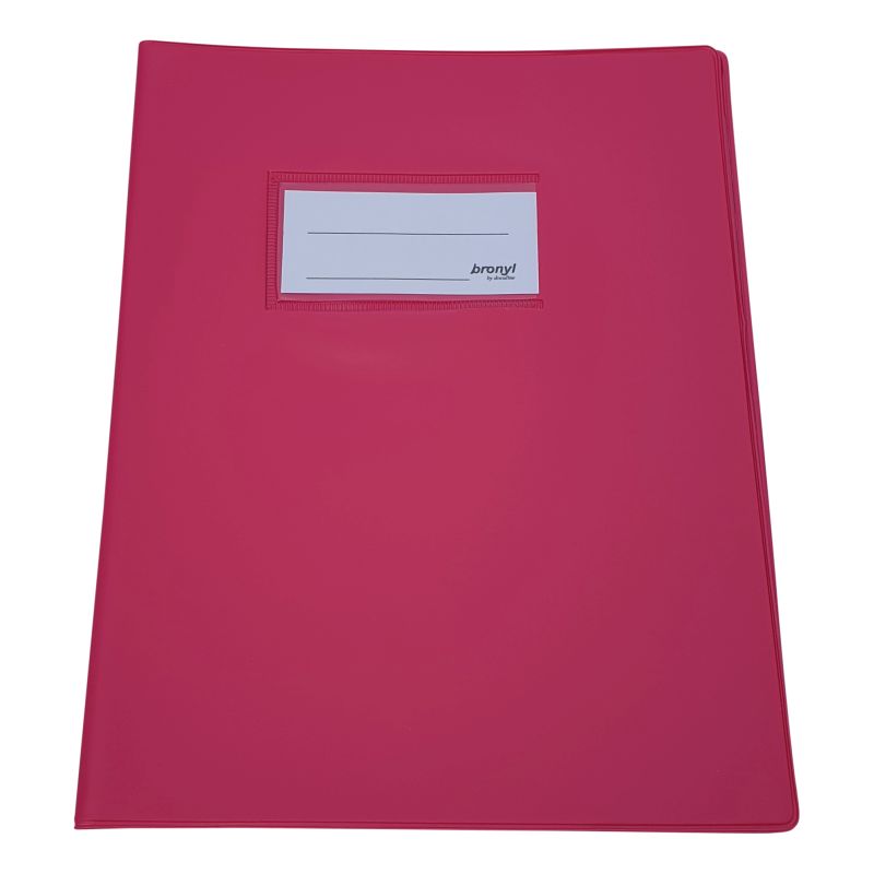 Couvre-cahier A5 de qualité supérieure rose