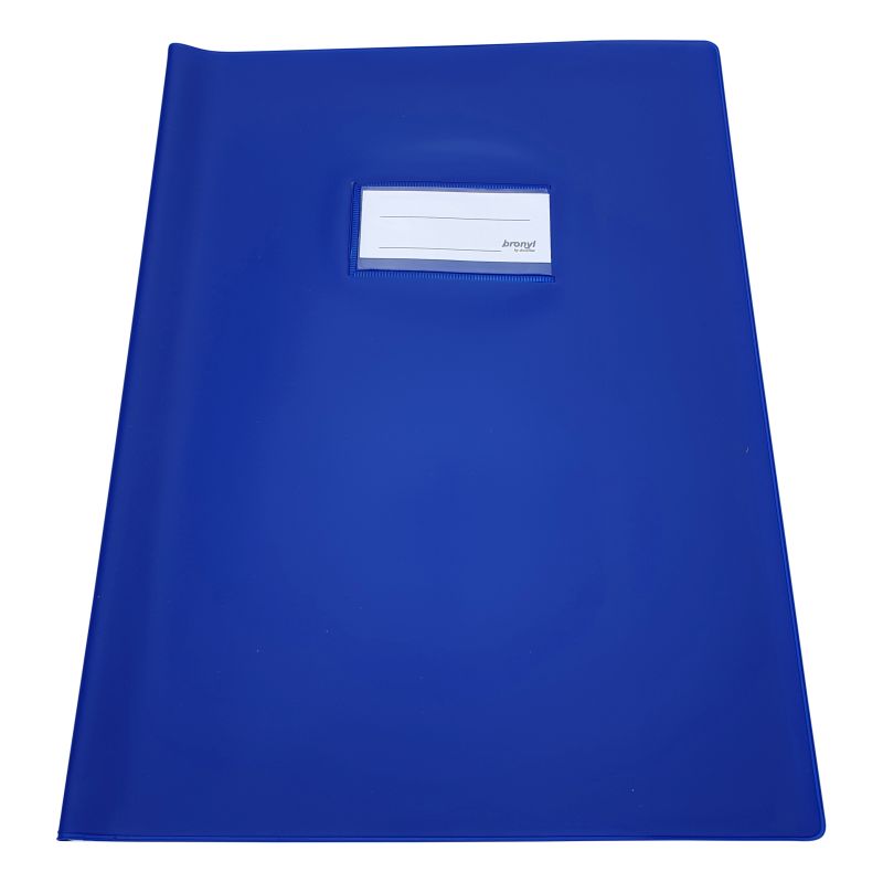 Couvre-cahier A4 de qualité supérieure -Bleu