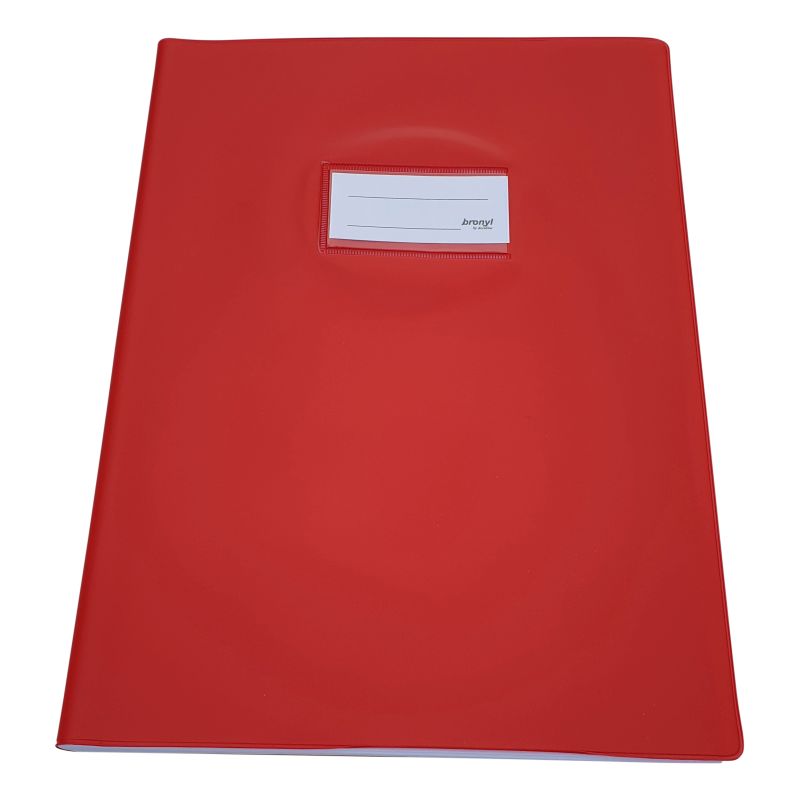 Couvre-cahier A4 de qualité supérieure - Rouge