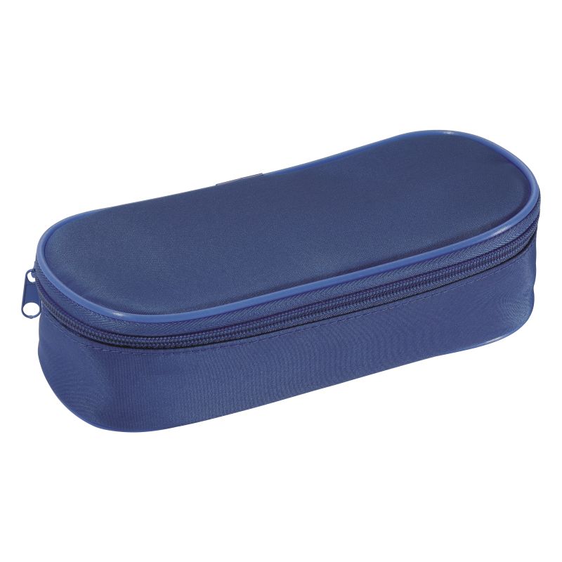 Trousse rectangulaire : 5 passants [Bleu]