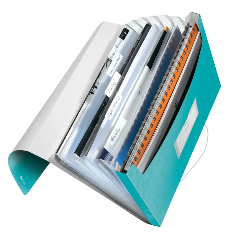 Trieur valisette Leitz WOW 6 compartiments - Menthe