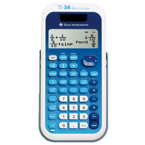 Texas TI-34 écran multiview