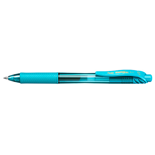 Pentel roller ENERGEL - X BL 107 rétractable 0.7mm bleu clair