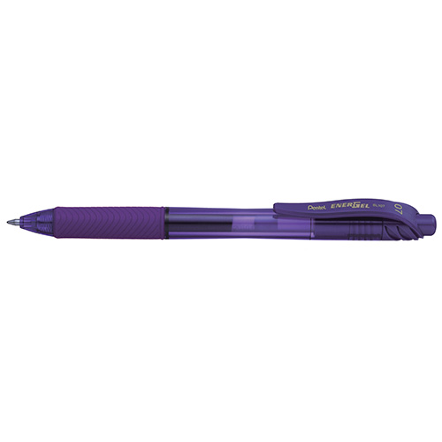 Pentel roller ENERGEL - X BL 107 rétractable 0.7mm lila