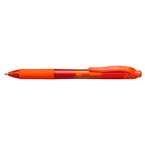 Pentel roller ENERGEL - X BL 107 rétractable 0.7mm orange