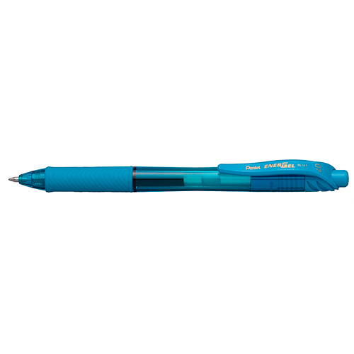 Pentel roller ENERGEL - X BL 107 rétractable 0.7mm turquoise