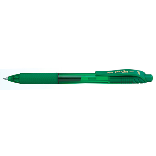 Pentel roller ENERGEL - X BL 107 rétractable 0.7mm vert