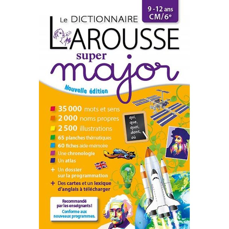 Larousse dictionnaire Super major 9/12 ans