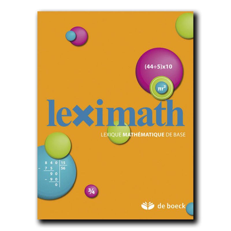 Lexique mathématique de base leximath