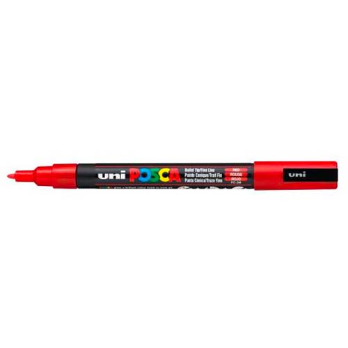 Marqueur Posca PC3M - Rouge