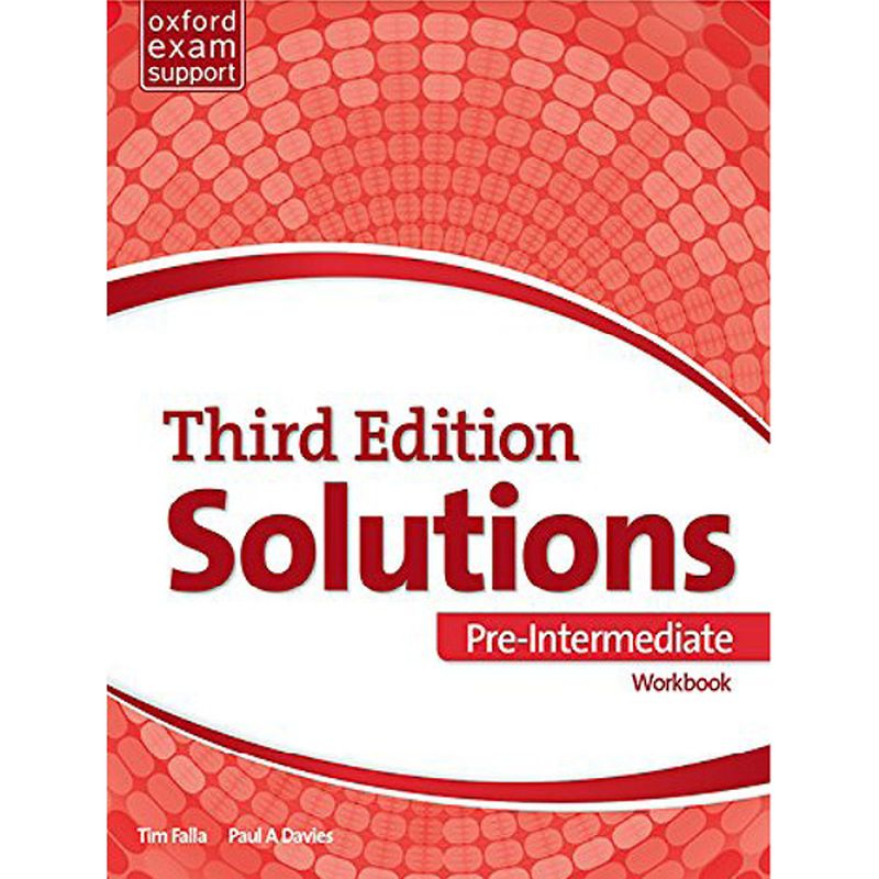 Solutions Third Pre-Intermediate Workbook Book