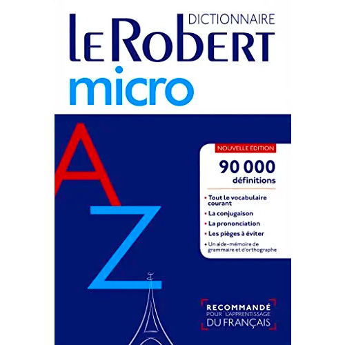 Dictionnaire Le Robert micro