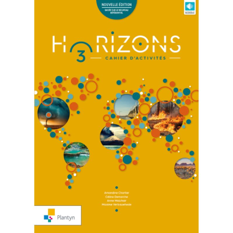 Horizons 3 - Nouvelle édition - Cahier (+ Scoodle)
