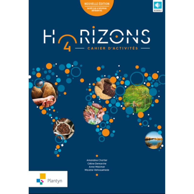 Horizons 4 - Nouvelle édition - Cahier (+ Scoodle)