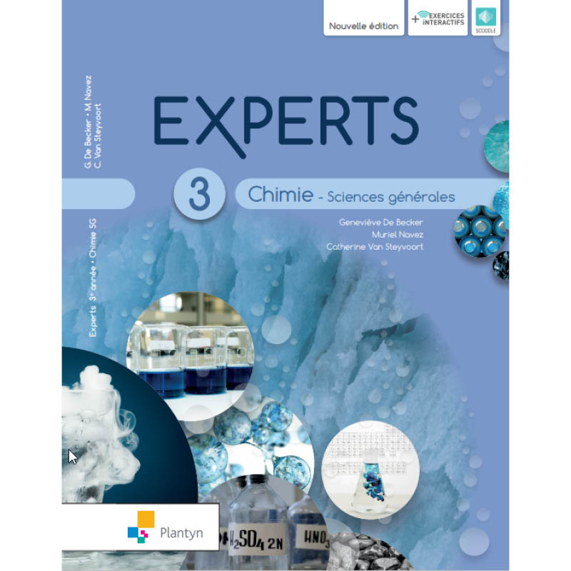 Experts Chimie 3 - Sciences générales - Nouvelle version (+ Scoodle)