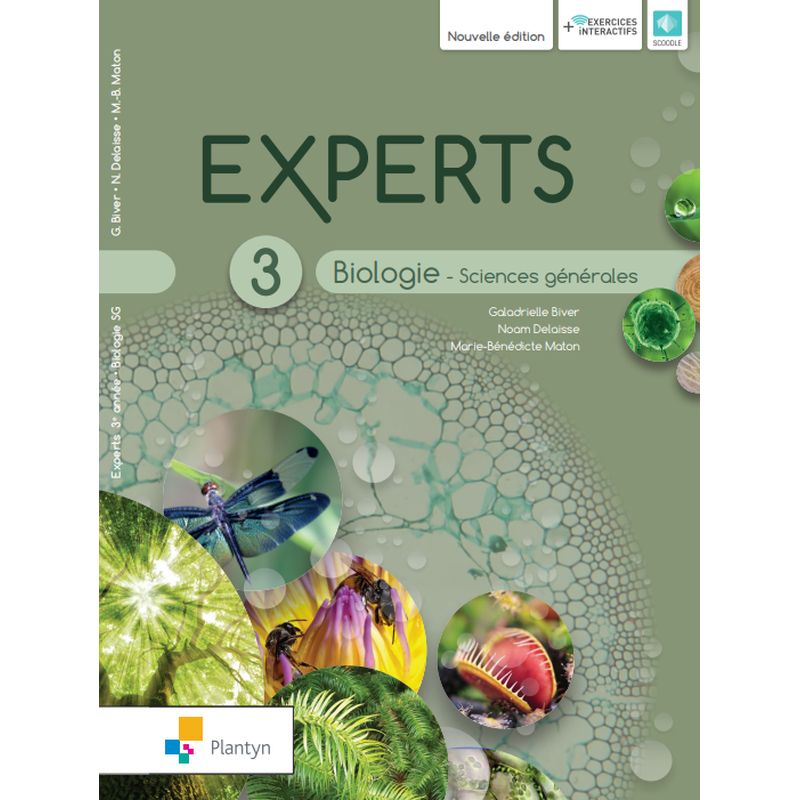 Experts Biologie 3 - Sciences générales - Nouvelle version (+ Scoodle)