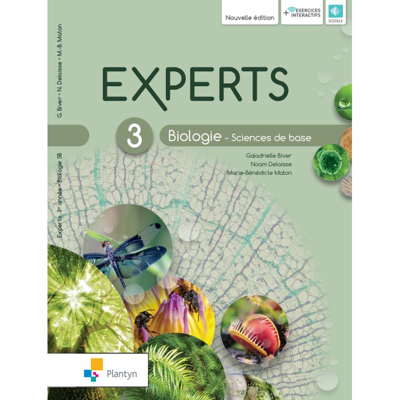 Experts Biologie 3 - Sciences de base - Nouvelle version (+ Scoodle)
