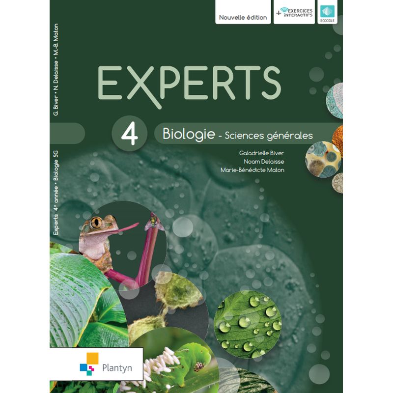 Experts Biologie 4 - Sciences générales - Nouvelle version (+ Scoodle)