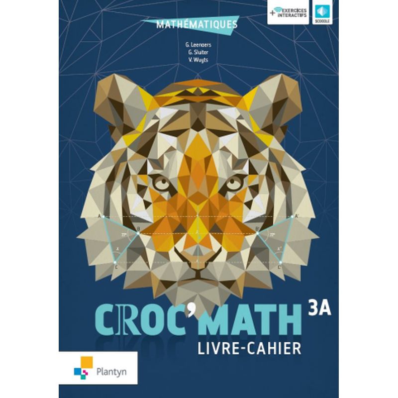 Croc'Math 3A Livre-Cahier (+ Scoodle)