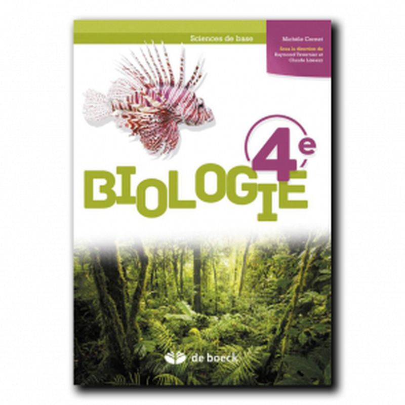 Biologie - Manuel - Sciences de base 4 (1 p./s.)