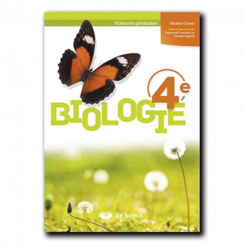 Biologie - Manuel - Sciences générales 4 (2 p./s.)