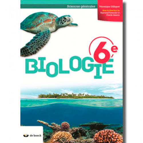 Biologie - Manuel - Sciences générales 6 (2 p./s.)