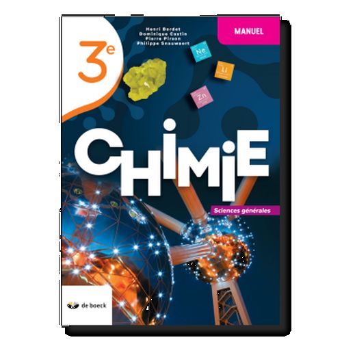 Chimie (édition 2021) - Manuel - Sciences générales 3