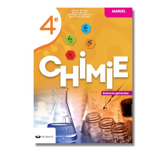 Chimie 4ème - Manuel - Sciences générales (édition 2022)