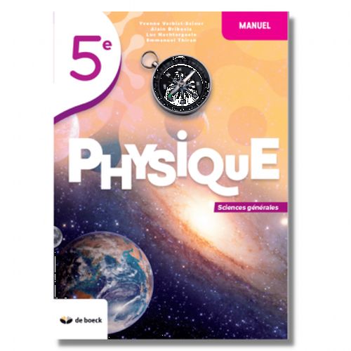 Physique 5 - Sciences générales - Manuel