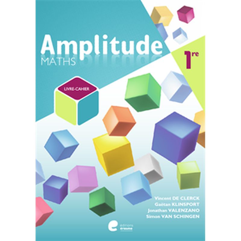 Amplitude 1 - Livre-cahier