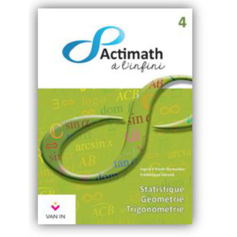 Actimath à l’infini 4 - Manuel (1ère édition)