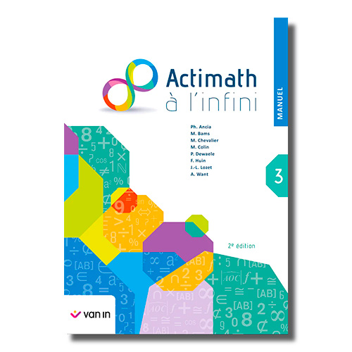 Actimath à l'infini 3 - manuel (2e édition)