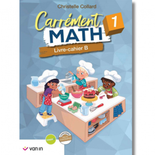 Carrément Math 1 B livre-cahier (Pacte)