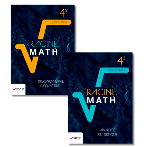 Racine Math 4 - Livre-cahier