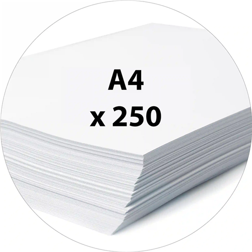A4-kleurig tekenpapier, 160 g, 250 vellen A4-kleurig tekenpapier, 160 g, 250 vellen