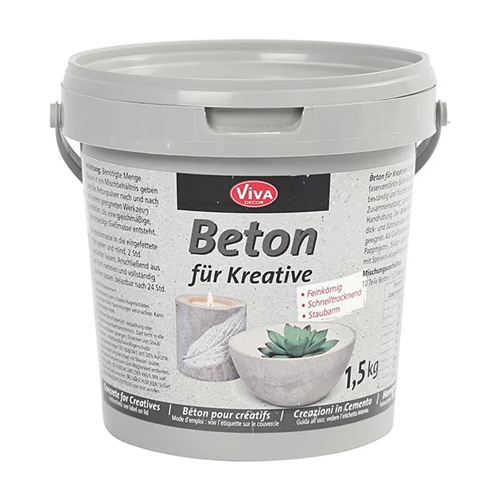 Béton de loisir gris seau de 1.5 kg Béton de loisir gris seau de 1.5 kg