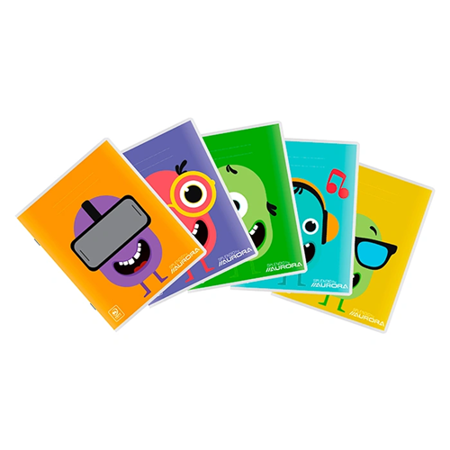 Cahier Aurora 1 ligne – 24 feuilles A5 21x16.5 cm – 30 pièces Cahier Aurora 1 ligne – 24 feuilles A5 21x16.5 cm – 30 pièces