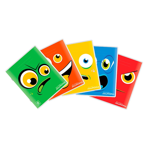 Cahier Aurora quadrillé 10x10 – 18 feuilles A5 21x16.5 cm – 20 pièces Cahier Aurora quadrillé 10x10 – 18 feuilles A5 21x16.5 cm – 20 pièces