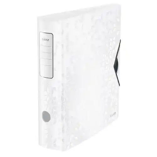 Classeur à levier Leitz WOW Active dos 75mm - Blanc Classeur à levier Leitz WOW Active dos 75mm - Blanc